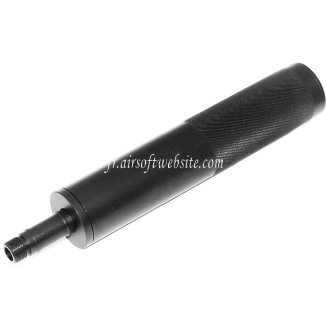 AIRSOFT WEBSITE Silencieux -/+14mm (sens horaire/antihoraire) avec adaptateur Convient pour Tokyo Marui WELL R2 Vz61 Scorpion AEP SMG Fusils