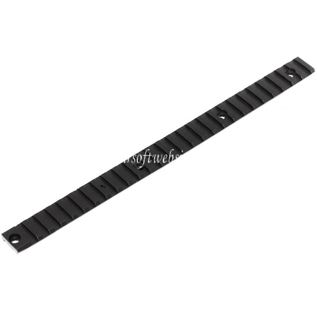 Airsoft Website 260mm Top Rail Convient pour WELL Tokyo Marui MP7A1 R4 AEP SMG Fusil Noir