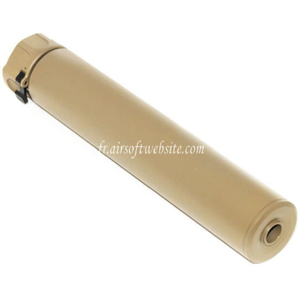 5KU 213mm SOCOM762 RC Silencieux avec Frein de Bouche Convient pour -14mm CCW sens antihoraire Canon Fusil Airsoft