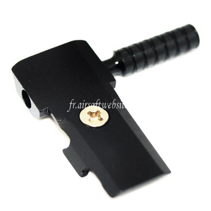 5KU Aluminum Round Chargement Poignée Convient pour Tokyo Marui Hi-Capa Pistolet Airsoft