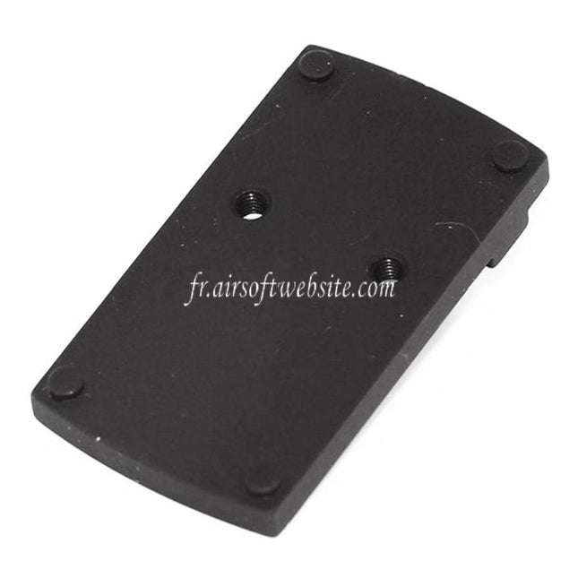 5KU Métal Optima / Docter / Vortex Hausse Viseur Montage Convient pour Tokyo Marui G17 Série GBB Pistolet Airsoft Noir