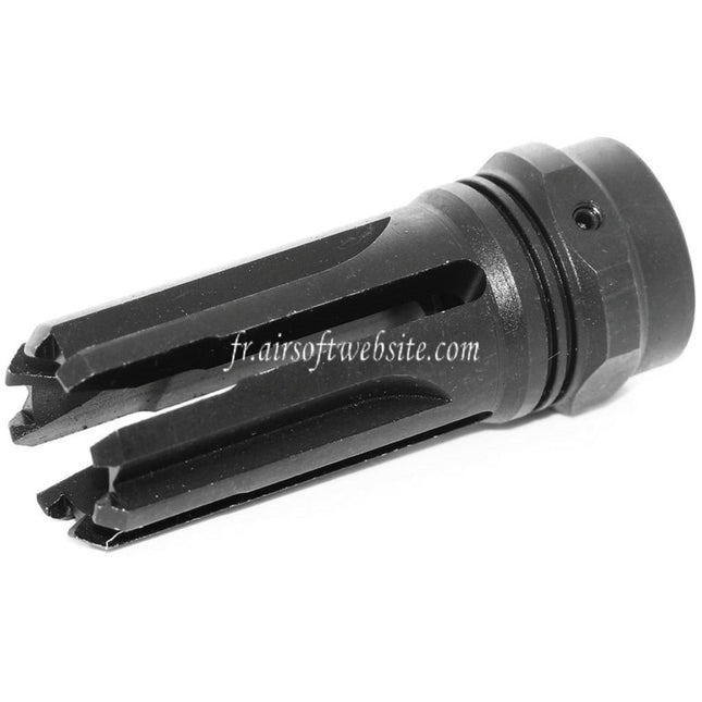 5KU 60mm VENOM Frein de Bouche Cache-Flamme Convient pour -14mm CCW sens antihoraire Canon Fusil Airsoft Noir