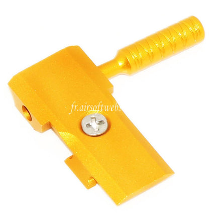 5KU Aluminum Round Chargement Poignée Convient pour Tokyo Marui Hi-Capa Pistolet Airsoft