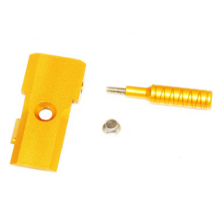 5KU Aluminum Round Chargement Poignée Convient pour Tokyo Marui Hi-Capa Pistolet Airsoft