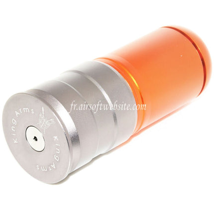 King Arms 120-Round 40mm CO2 Grenade Gas Cartridge Version III