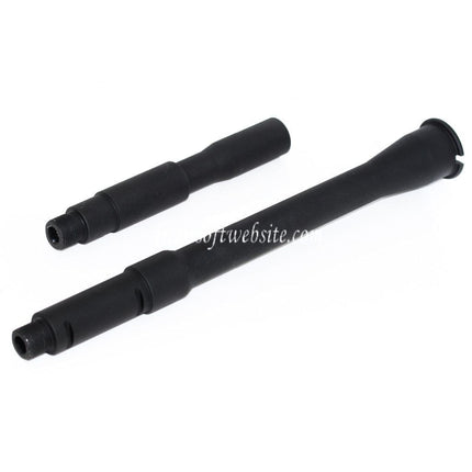 Airsoft Website 13.375 Zoll 340mm Aluminium Außenlauf-Extender -14mm CCW Linksgewinde Passend für M4 M16 Serie GBB Gewehr