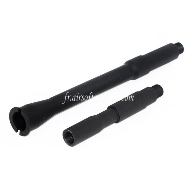 Airsoft Website 13.375 Pouces 340mm Aluminium Canon Extérieur Extender -14mm CCW sens antihoraire Convient pour M4 M16 Série GBB Fusil