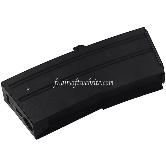 Airsoft Website 55 Billes Métal Mid-Cap Chargeur Convient pour S&T Sterling Série AEG SMG Fusil Noir