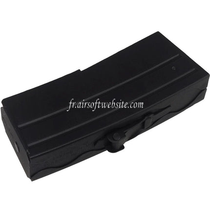 Airsoft Website 55 Billes Métal Mid-Cap Chargeur Convient pour S&T Sterling Série AEG SMG Fusil Noir