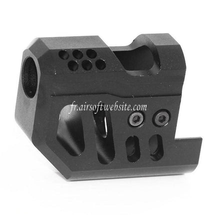 DOUBLE BELL Extended Compensator Kit Suitable for DOUBLE BELL KSC M9 Series GBB Airsoft Pistol Black