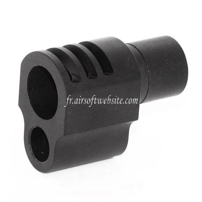 DOUBLE BELL Rallongé Kit Compensateur Convient pour DOUBLE BELL Tokyo Marui 1911 GBB Pistolet Airsoft Noir
