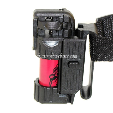 APS Smart Shot Mini Lanceur avec Cartouche, Paintball Cylindre Adaptateur, Wad, Sealing Paper & Belt Loop