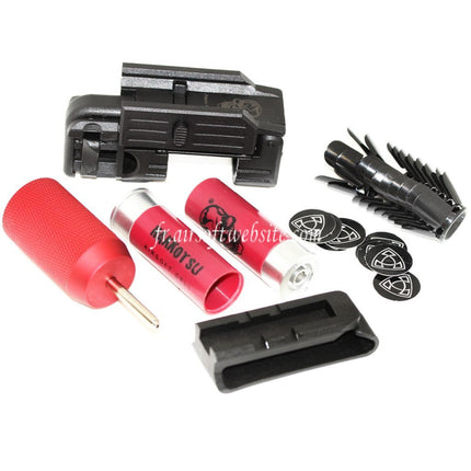 APS Smart Shot Mini Lanceur avec Cartouche, Paintball Cylindre Adaptateur, Wad, Sealing Paper & Belt Loop