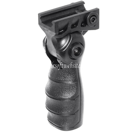 CYMA Pliant Tactical RIS Vertical Poignée Convient pour 20mm Rail System Noir