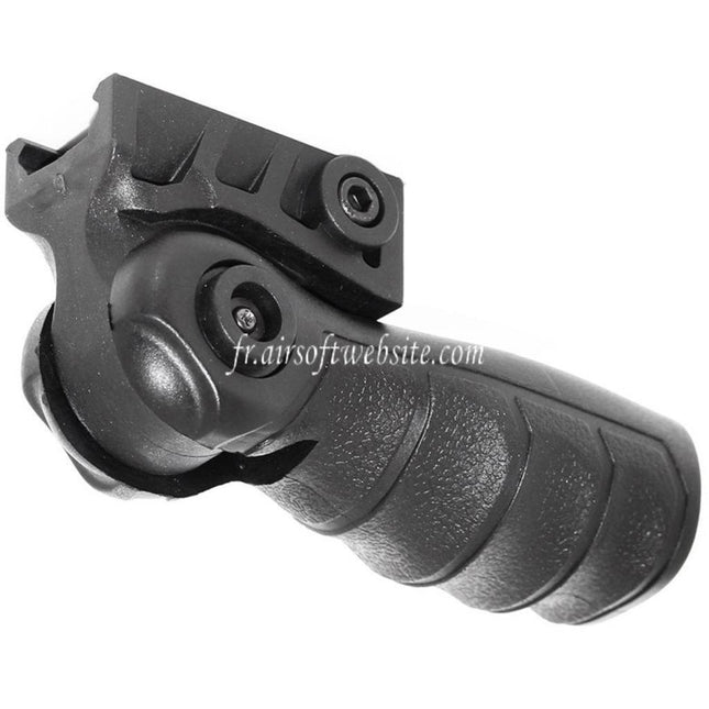 CYMA Pliant Tactical RIS Vertical Poignée Convient pour 20mm Rail System Noir