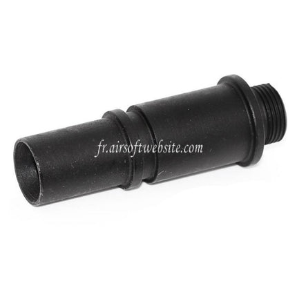 Airsoft Website Silencer Compensator Adapter -14mm CCW Counter-Clockwise Suitable for KJ Tanaka M700 Series Rifle