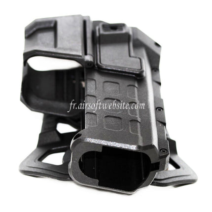 Airsoft Website Polymère Hard Case Moveable Étui Convient pour Tokyo Marui WE 1911 Pistolet Airsoft