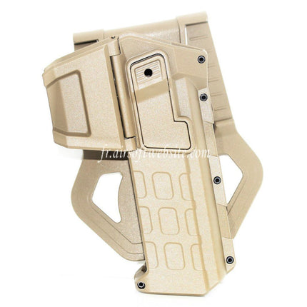 Airsoft Website Polymère Hard Case Moveable Étui Convient pour Tokyo Marui WE 1911 Pistolet Airsoft