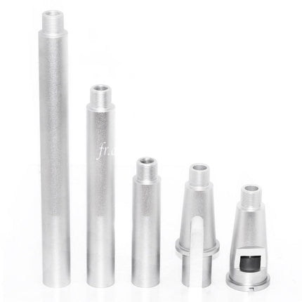 Airsoft-Website Aluminium M4A1 4-Segment Metall Außenlauf -14mm CCW Linksgewinde Passend für M4 M16 Serie AEG (18.125 Zoll) GBBR (17.25 Zoll) Gewehr