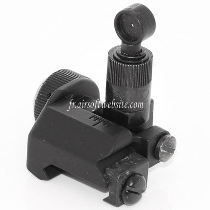 CYMA Knight's KAC Type 600M Rabattable Hausse Convient pour Standard 20mm RIS RAS Rail