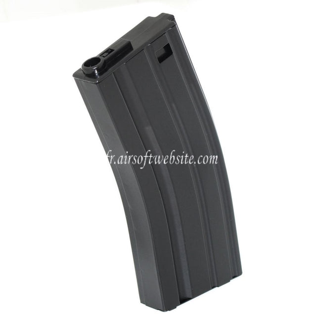 Airsoft Website 130 Billes Mid-Cap Chargeur Convient pour M4 M16 Série AEG Fusil Noir