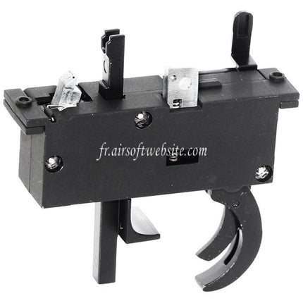 E&C Metal Trigger Set Fits L96 Type WELL MB01 / SD96 / UTG Type 96 Shadow Ops / Bravo / Double Eagle / Maruzen Airsoft Sniper Rifle