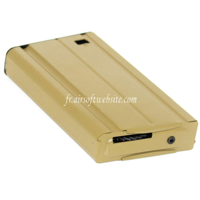 Airsoft Website 440 Billes Hi-Cap Chargeur Convient pour VFC D-Boys SCAR-H Série AEG Fusil Dark Earth