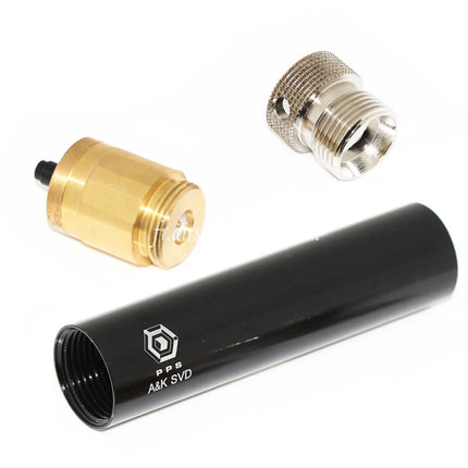 PPS CO2 Cylinder Conversion Kit (Air-Cocking To CO2 Power) Suitable for A&K SVD Airsoft Rifle