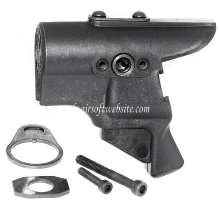 PPS M870 Shotgun Crosse Adaptateur Type B utiliser M4 Série Fusil Crosse Airsoft Noir