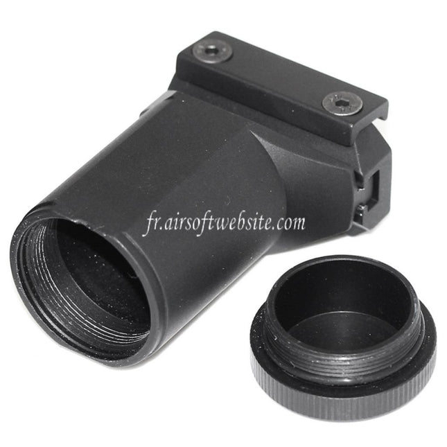 5KU CNC Aluminum PK-4 Avant Poignée Convient pour 20mm Picatinny Rail AK Série Fusil Airsoft Noir