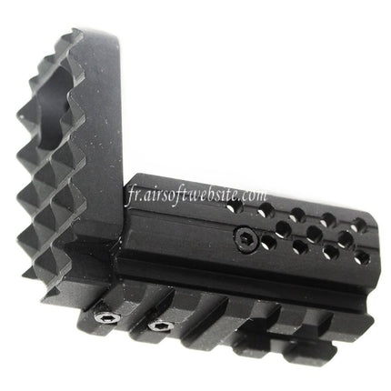 5KU Strike Face Rallongé Kit Convient pour Tokyo Marui G17 G18C 17Custom Pistolet Airsoft Noir