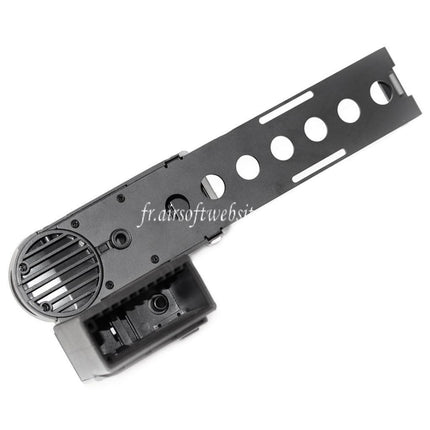 Airsoft Website 1500 Billes Hi-Cap Box Chargeur Convient pour P90 Série AEG Fusil Noir