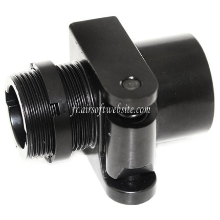 PPS M4 M16 Faltbarer Schaftadapter passend für M870 Series Shotgun Airsoft Schwarz