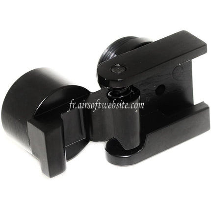 PPS M4 M16 Faltbarer Schaftadapter passend für M870 Series Shotgun Airsoft Schwarz