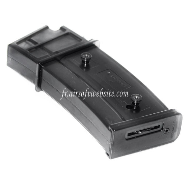Airsoft Website 470 Billes Hi-Cap Chargeur Convient pour G36 Série AEG Fusil Noir