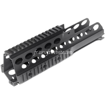 Golden Eagle 260mm CNC Aluminum RAS Rail de Garde-Main Convient pour JG Golden Eagle CYMA Echo1 Matrix Tokyo Marui G36 Série AEG Fusil Airsoft Noir