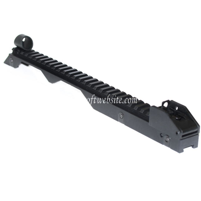 Golden Eagle 340mm Portage Poignée Top Rail Convient pour G36 Série AEG Fusil Airsoft Noir
