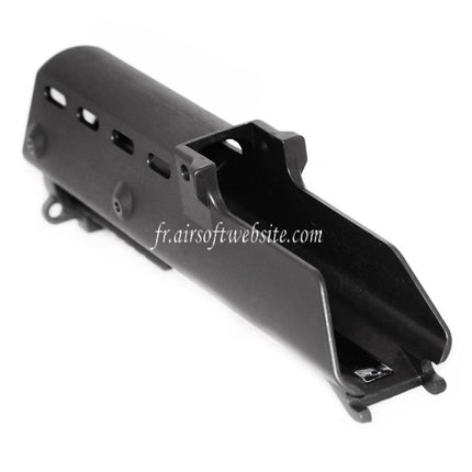 Golden Eagle Polymer 280mm Handguard with 20mm Bottom Rail Fits Golden Eagle Jing Gong JG G36 Series AEG Airsoft Rifle Black