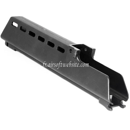 Golden Eagle 323mm Polymère Renforcé Garde-Main Convient pour JG Golden Eagle Classic Army Tokyo Marui G36 G36K G36V SL8G36 Série AEG Fusil Airsoft Noir