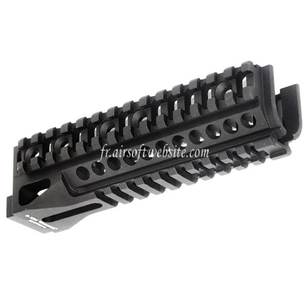 5KU CNC 160mm B-10M Style Bas Rail de Garde-Main Convient pour AK Série AEG GBB Fusil Airsoft Noir