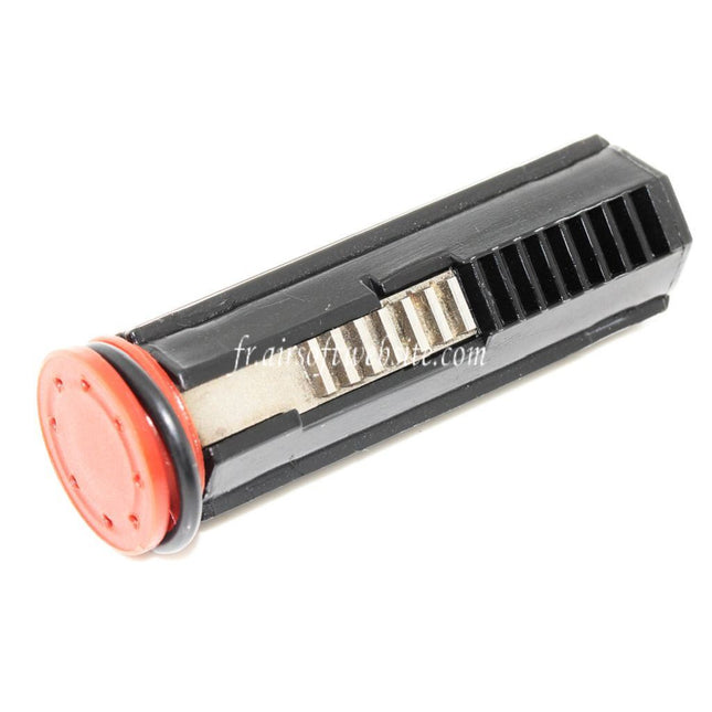 Airsoft Website 15 Full Teeth Piston (7 Acier Teeth) et Piston Tête Convient pour Version 2/3 V2 V3 AEG Vitesse Boîte Fusil