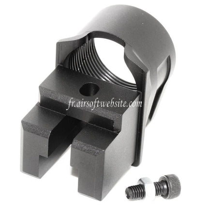 Airsoft Website Métal Crosse Adaptateur (Convert from AK à Use M4 Crosse) Noir