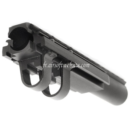 Golden Eagle 20mm High Handguard Rail Suitable for Jing Gong JG Golden Eagle AK Series AEG Airsoft Rifle Black