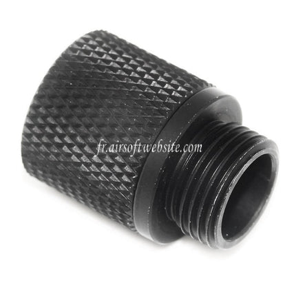 APS Silencer Compensator Adapter Fits Tokyo Marui APS G17 -12mm -14mm CCW counterclockwise