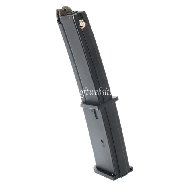 DOUBLE BELL 40 Billes Gaz Chargeur Convient pour Umarex KSC MP7 Série GBB Fusil Airsoft Noir