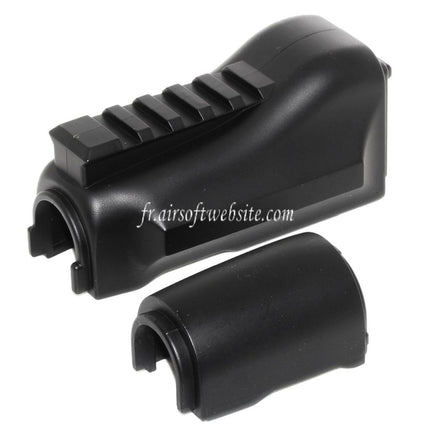 Airsoft Website 96mm Polymère Rail de Garde-main Convient pour AK Beta Série AEG Fusils Noir