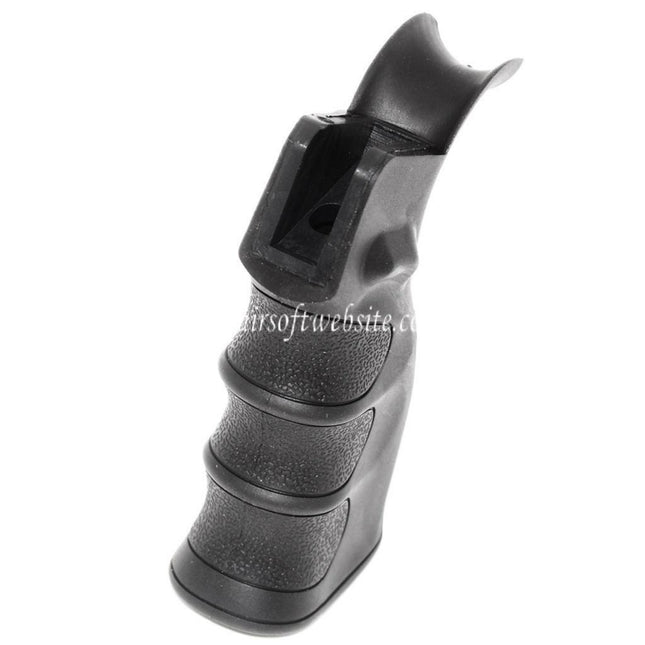 Airsoft Website Surface Rugueuse & Rainures des doigts Ergonomique Pistolet Poignée Convient pour M4 M16 GBB Fusil Noir