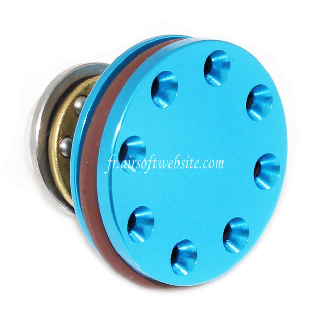 Airsoft Website Aluminum Ball Bearing Piston Tête 8-Ported Slot Convient pour Version 2/3/7 V2 V3 V7 AEG Vitesse Boîte Fusil