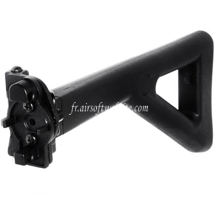 CYMA MP5K PDW Pliable Crosse Convient pour CYMA CM041K CM041 PDW Série AEG Fusil Airsoft Noir