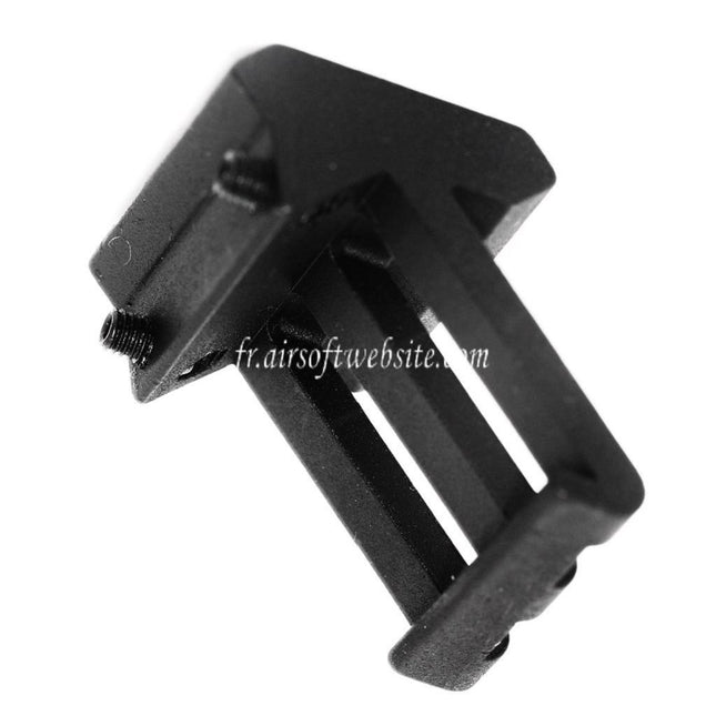 APS PER Phantom 2-Slots Offset 45 Degré 20mm Picatinny Rail Montage Noir